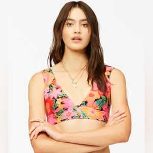 Billabong Feel The Groove Plunge Bikini Top